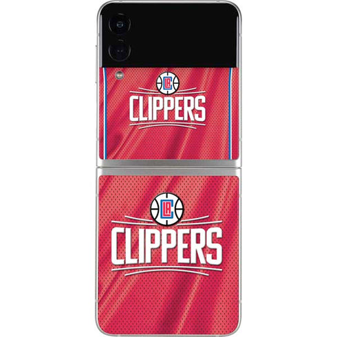 NBA Los Angeles Clippers Team Jersey Galaxy Z Flip4 5G Skin